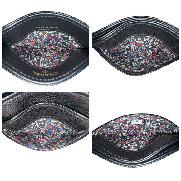 Chanel CC Matelasse Caviar Leather Card Holder - Picture 5 of 6